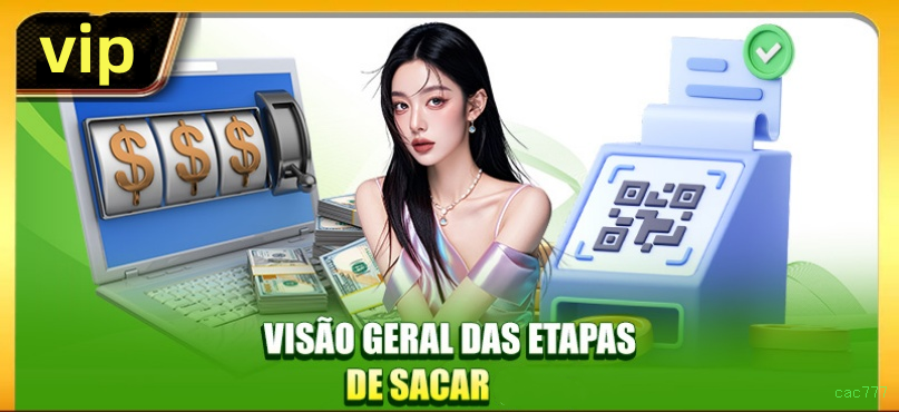 Bônus boas-vindas cac777 R$100